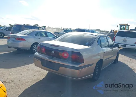 2004 Chevrolet Impala из США, поврежденный, VIN 2G1WF52E749129226